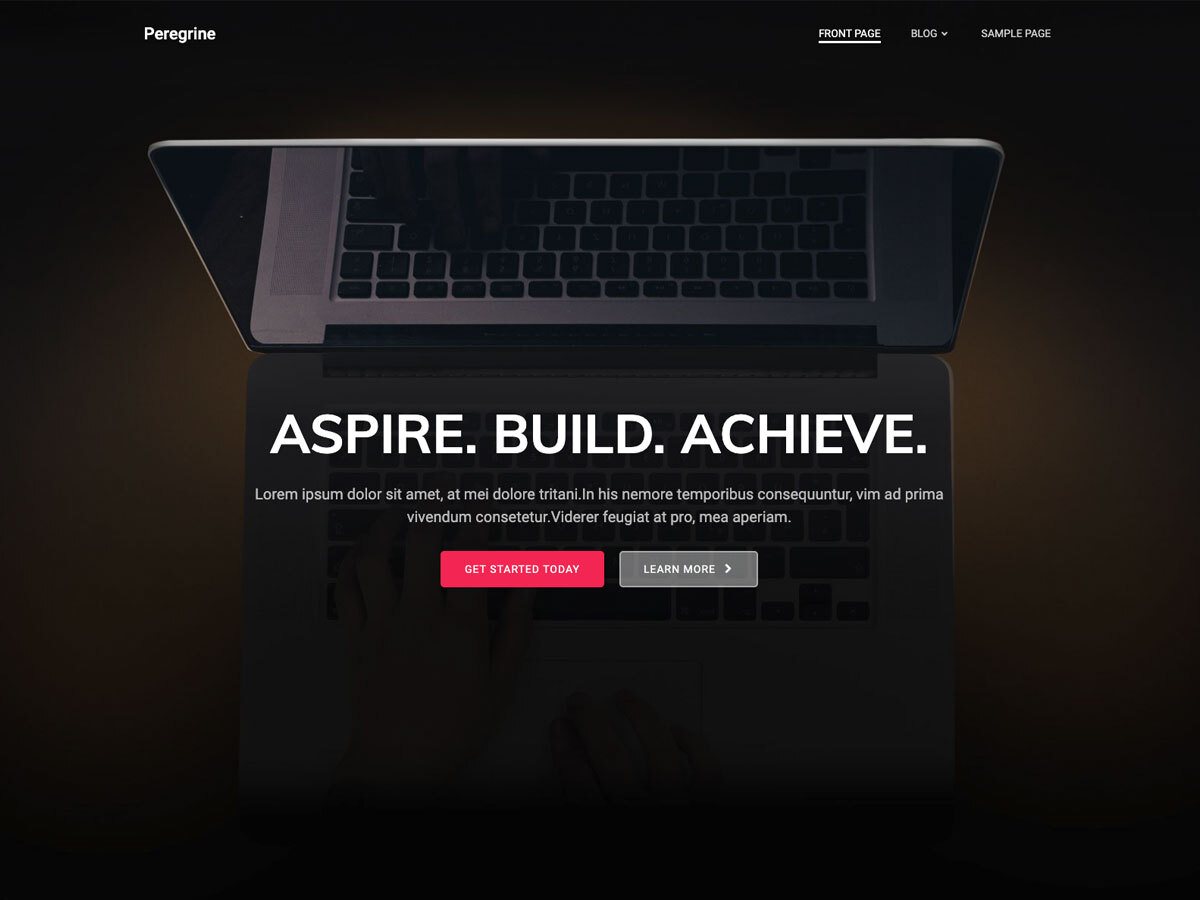 Peregrine - Wordpress Theme