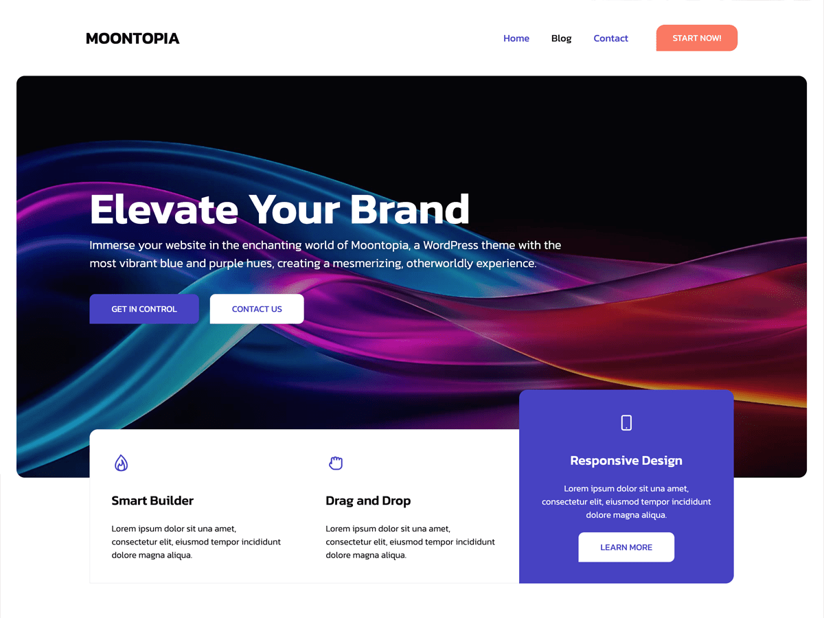 Moontopia - Wordpress Theme