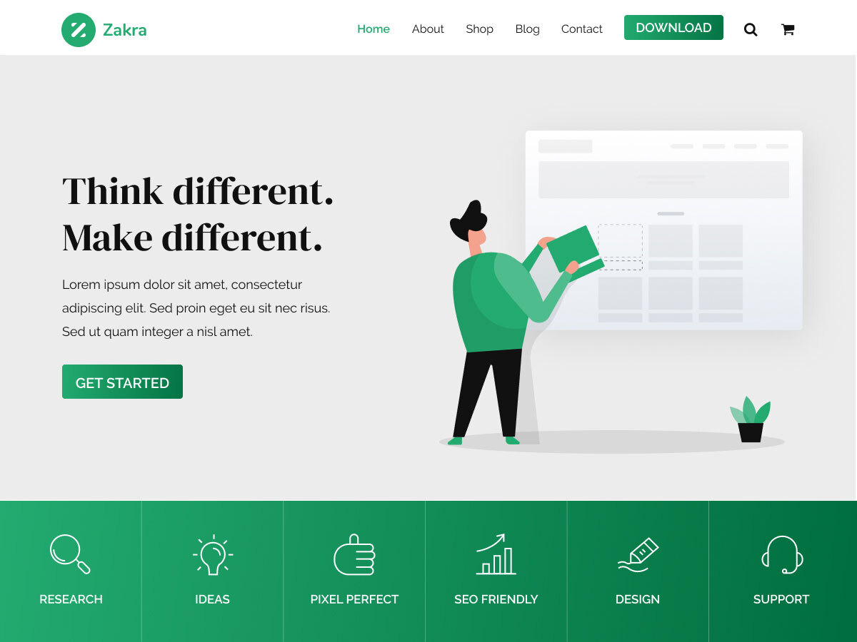 Zakra - Wordpress Theme
