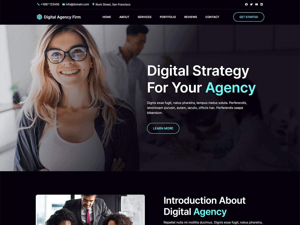 Blockskit Digital Agency Firm - Wordpress Theme