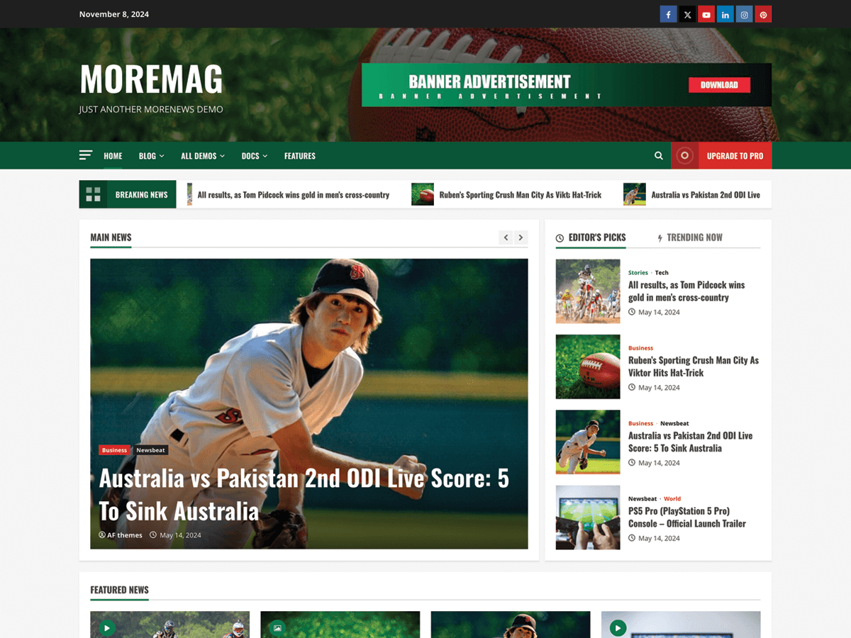 MoreMag - Wordpress Theme