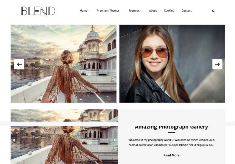 Blend Blogger Template