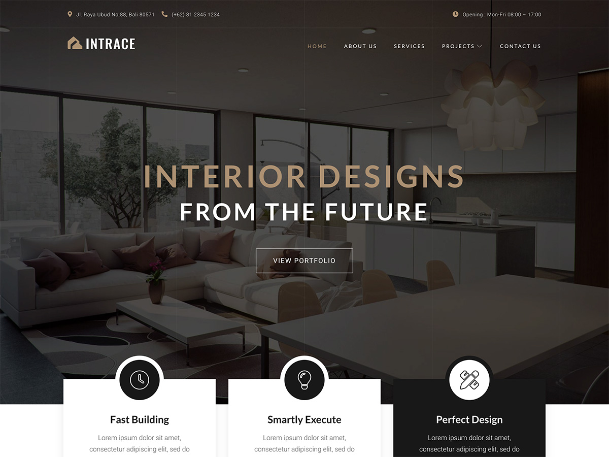 Intrace - Wordpress Theme