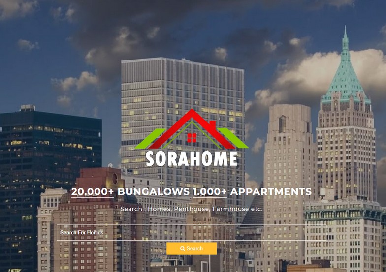 Sora Home Blogger Template