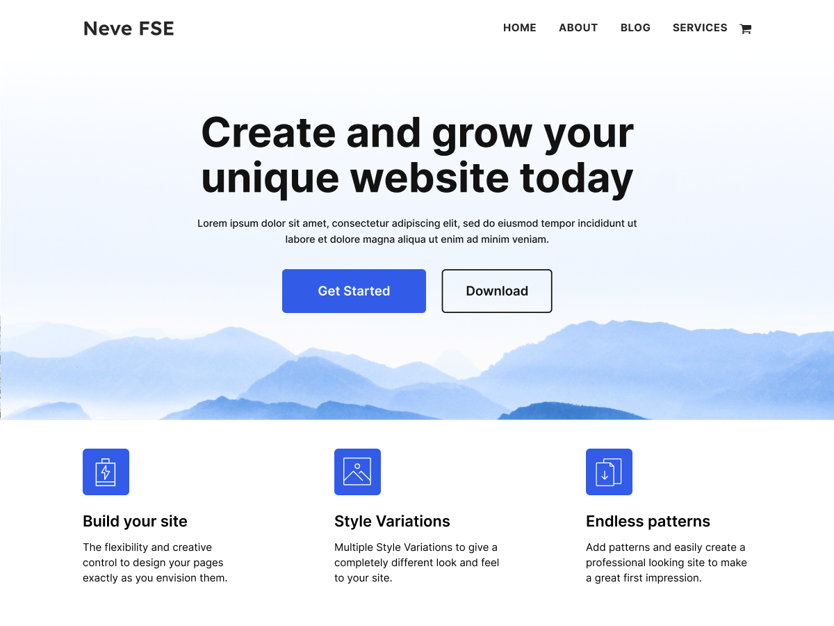 Neve FSE - Wordpress Theme